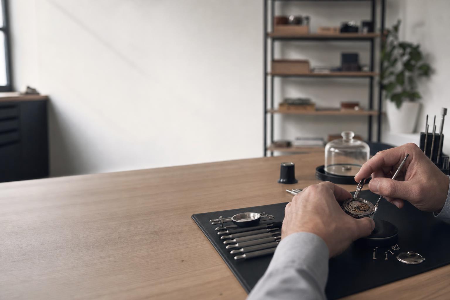 Horloger e-commerce à Caen — vente, réparation et révision de montres par envoi postal, sans déplacement.