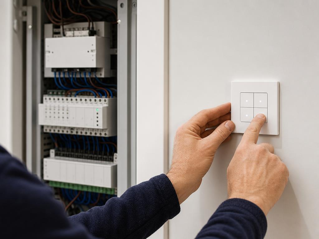 Éclairage et domotique — électricien